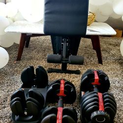 Brand New Adjustable Dumbbells 5 To 52.5 Pounds And More 