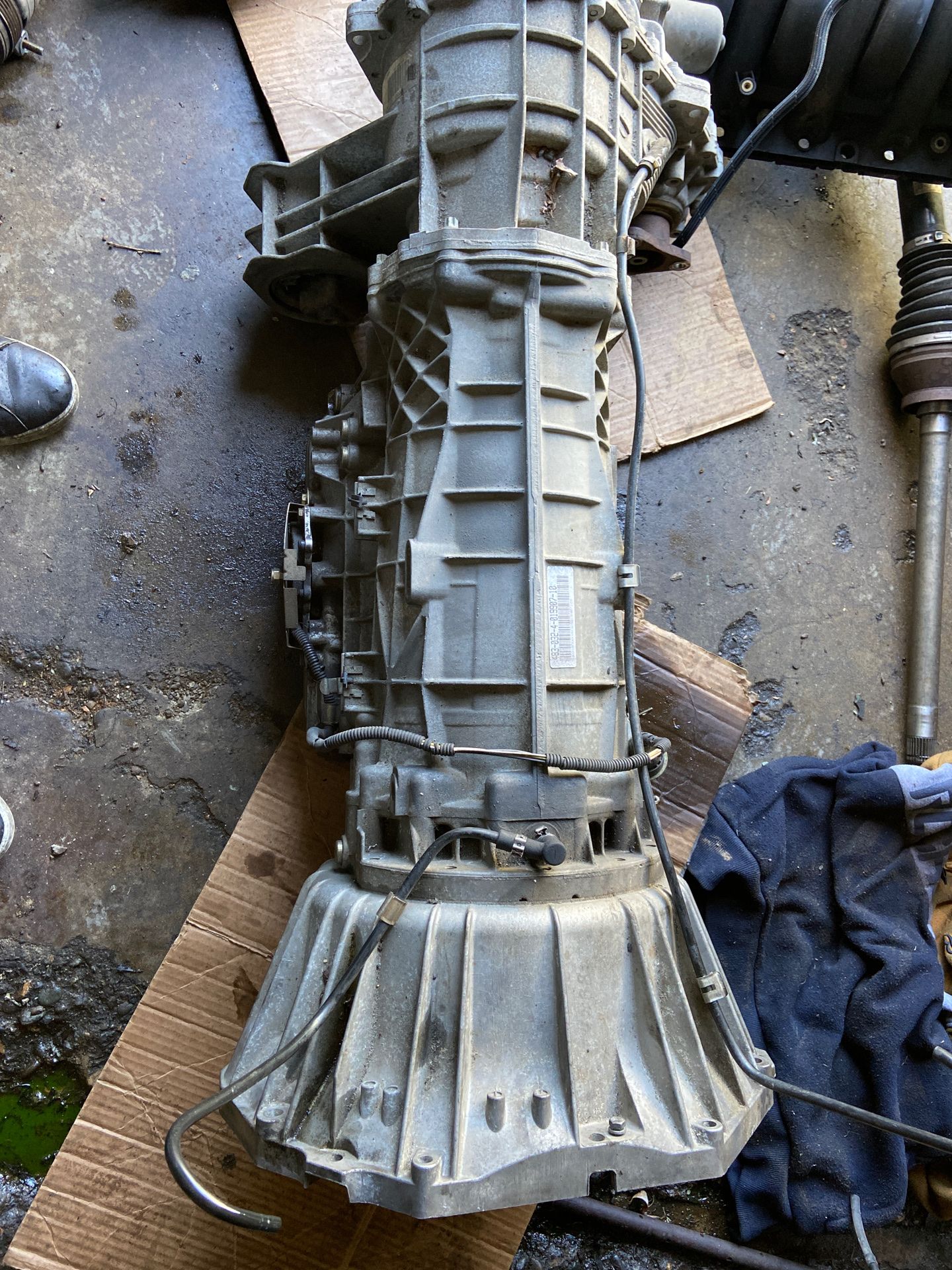 Transmission and transfer Land Rober Range Rover