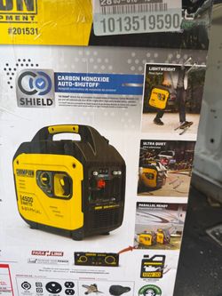Champion 4500W Dual Fuel Inverter Generator
