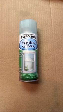 Rustoleum Frosted Glass Spray Paint 