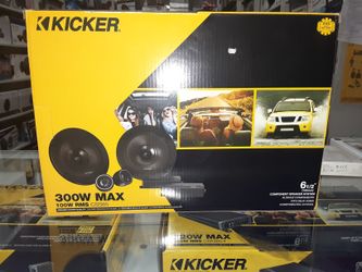 Kicker Component Speaker System