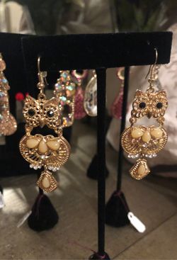 Cute owl earrings
