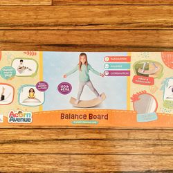 🔥NEW🔥 Non Slip Balance Board, 33 Inch Non Slip Felt Rocker Board Durable Wood, Kids