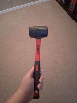 Mallet for laying tarp