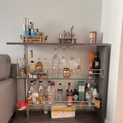 Modern Multi-Tier Home/Apartment Bar