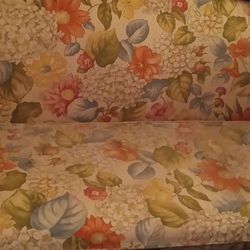 Floral Loveseat 