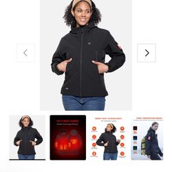 Dewbu Ladies Large Heated Jacket