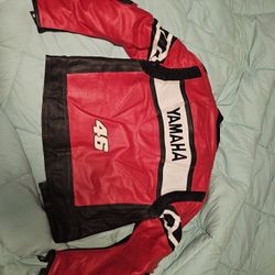 Leather Yamaha Jacket
