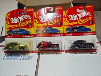 Hot Wheels Classics Series 3 Fat Fendered '40 Set of 3