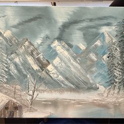 Abstract Arctic Painting