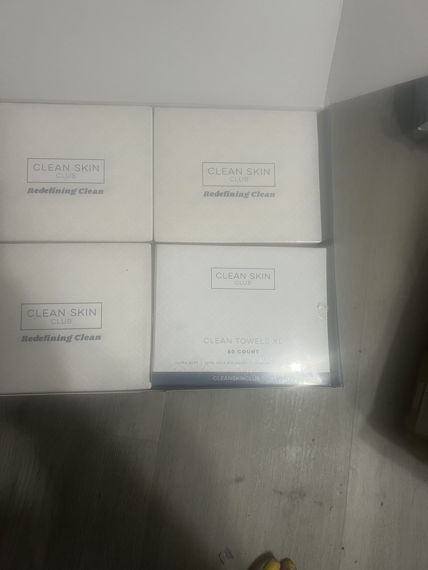 Clean Skin Club Biobased Disposable Face Towel Xl