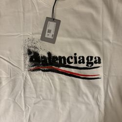 Balenciaga Sprayed Logo T-Shirt