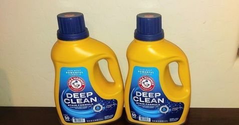 Arm & Hammer Deep Clean Laundry Detergent x2