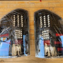 2007- 2014 Chevy Silverado 1500/ 2500/ 3500 Winjet LED Tail Lights Rear Lamps