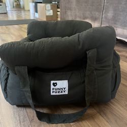 Funny Fuzzy Dog Car Seat