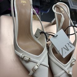 New Zara Kitten Heels Size 6.5
