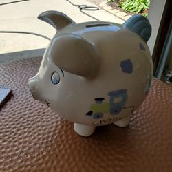 Piggy Bank For Boys, Has Bottom Plug