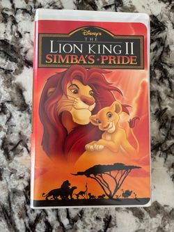 The Lion King ll Simba’s pride VHS tape