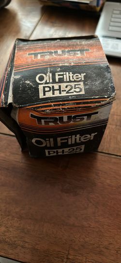 New oil filter