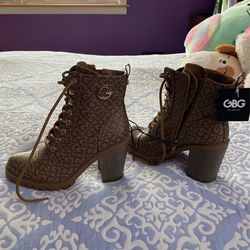 Brown Boots - GBG Size 7