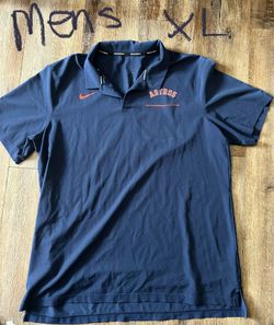 Authentic Astros Collar Shirt