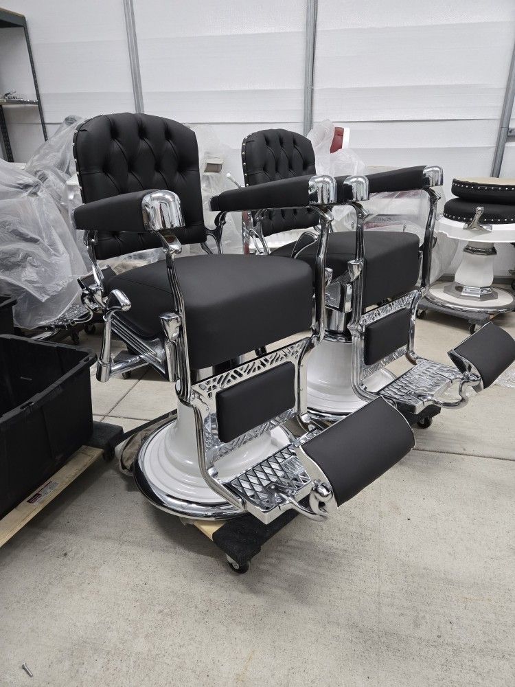 Antique Koken Barber Chair 