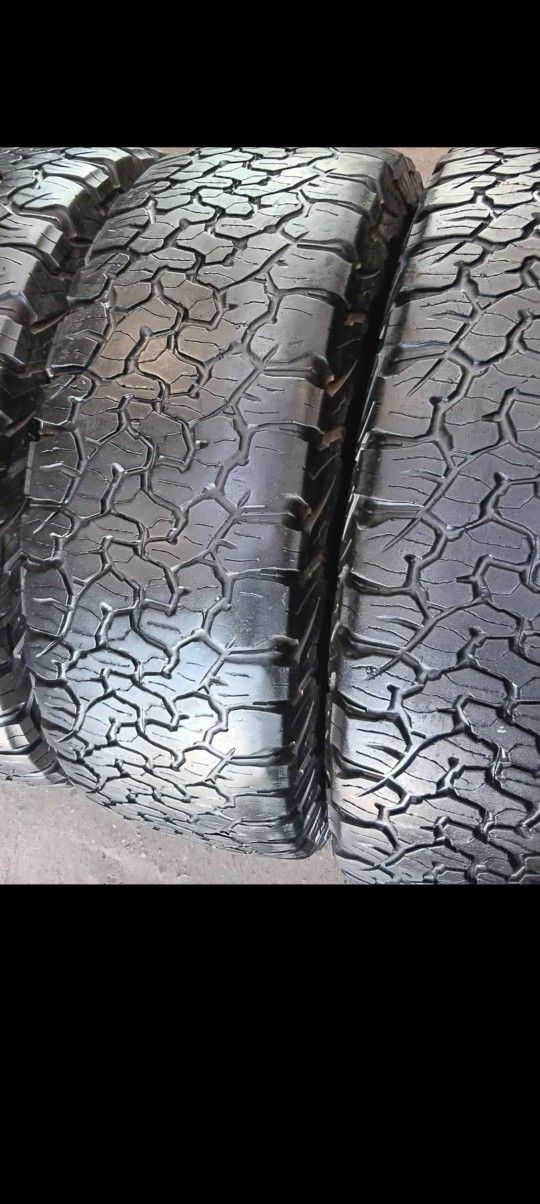 LT295x65x20 BfGoodrich All Terrain 10PLY Tires