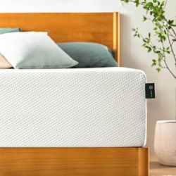 KING 12”Green Tea Cooling Memory Foam Mattress-Medium Firm-NEW Mattress In A Box $240 Firm