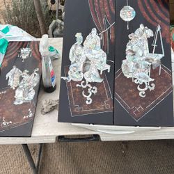 3 Painting Art Asian Style Portrait 