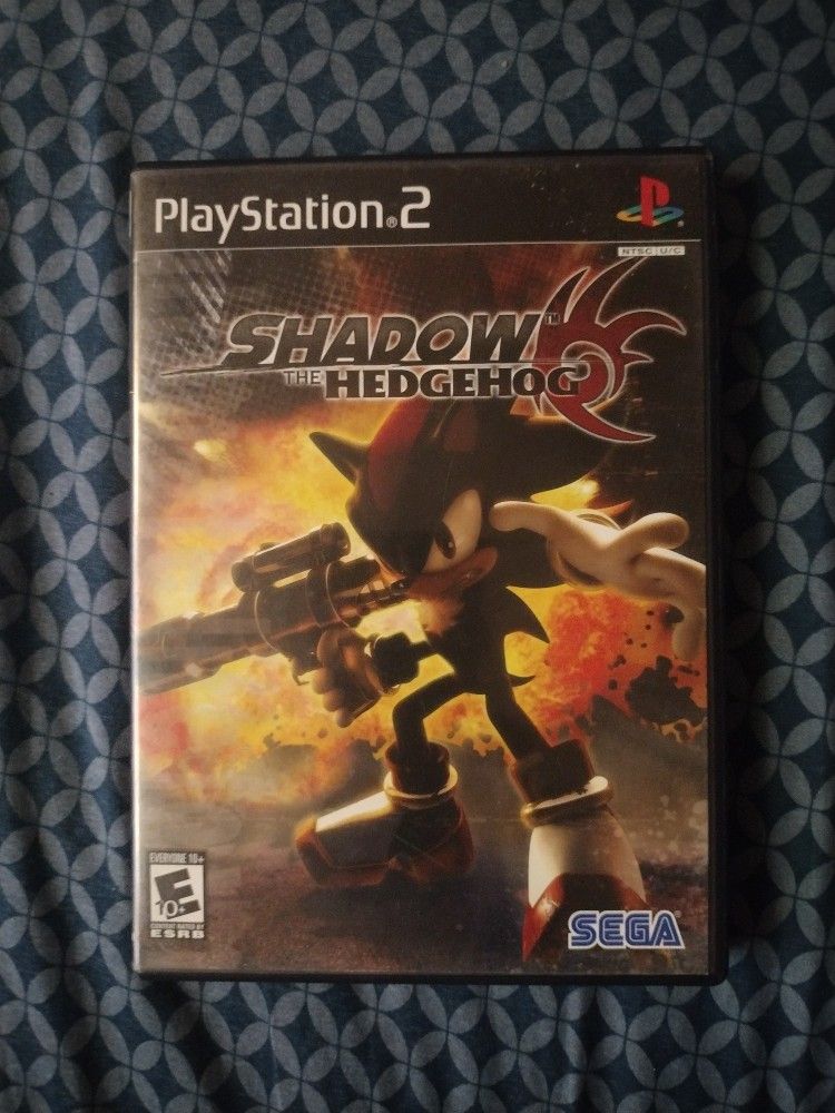 PS2 Shadow Hedgehog Complete And Work No Offers No Trade 75th Ave Indian School Serious Buyers Only Please