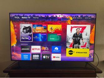 4k 55 inch TCL Smart Tv