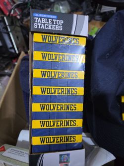 Brand new Michigan jenga