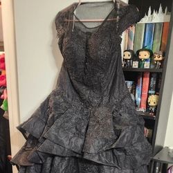 All black Wedding Dress