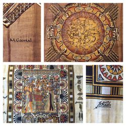 Egyptian papyrus art. Premier artists Beautiful