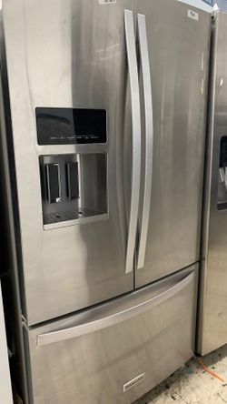 Kitchen Aid French Door Stainless Steel