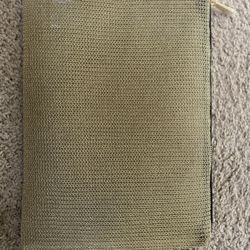 Dior Mesh Gold Cosmetic Pouch New In Box