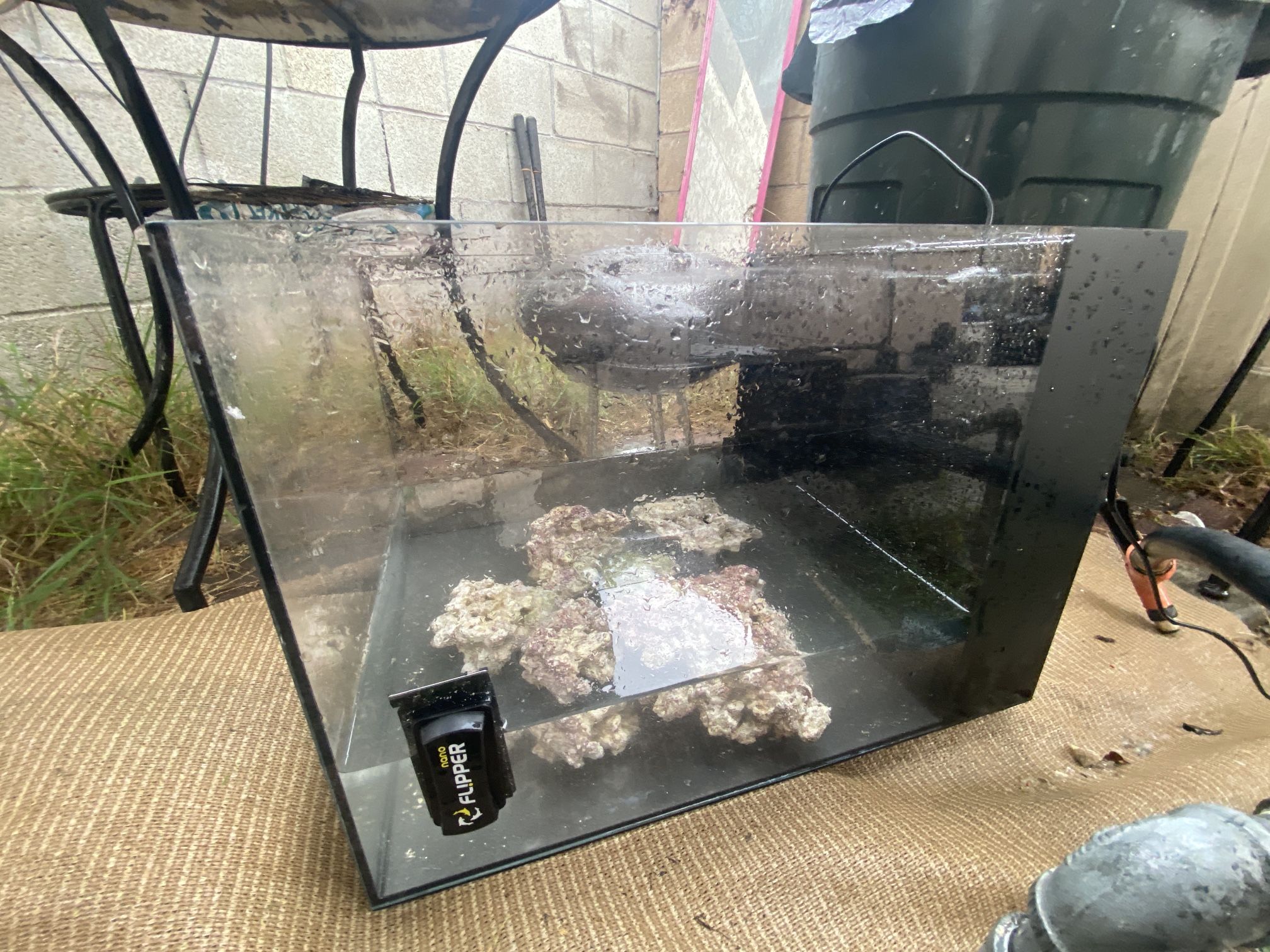 Saltwater Aquarium Tank Waterbox 15g AIO W/ Accessories