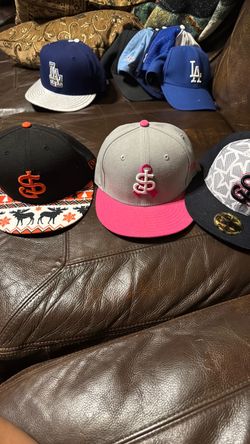 Lot of Baseball Caps
