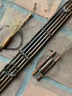 Japanese Bamboo Ikebana Hanger, Flower Arrangement