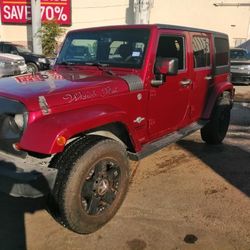 Jeep Wrangler 2013, No Cash