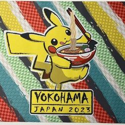 Pokémon World Championships 2023 Yokohama Pikachu PLAYMAT ONLY