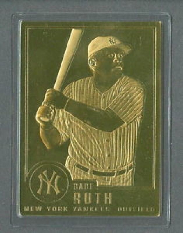 1996 - Babe Ruth Gold Card