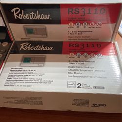 Robertshaw Programable Thermostats