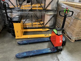Electric Pallet Truck Brand New – Pallet Mover 3300 lbs, Full Warranty