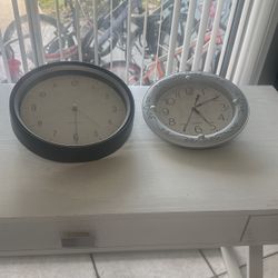 Two Walls Clock $40 For The 2