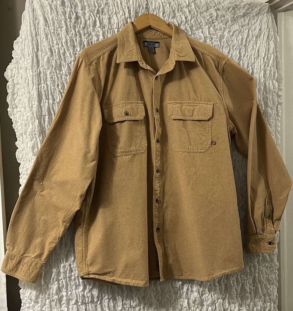 Gander Mountain: Guide Series Button Down Shirt, Flannel, Size: XL