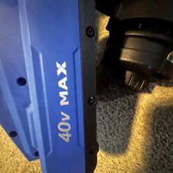 Kobalt Weed eater And Lead Blower 40 Volt Max Brushless 