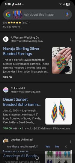 Navajo Earrings 