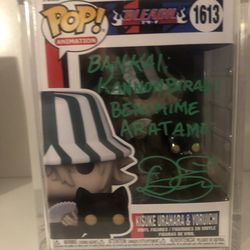 Bleach Kisuke Urahara #1613 Signed Funko By Doug Holtz