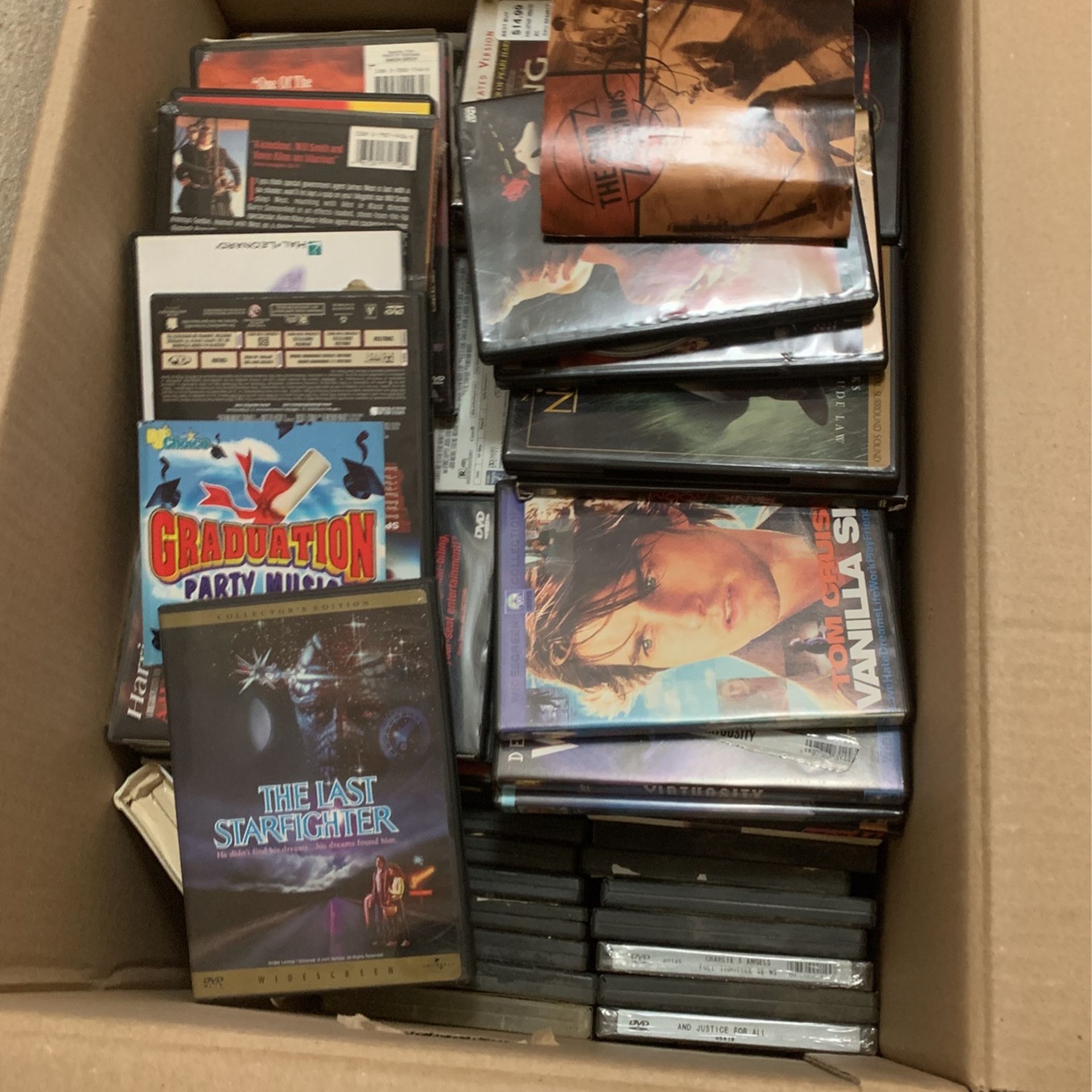Hundreds of DVDs for Sale